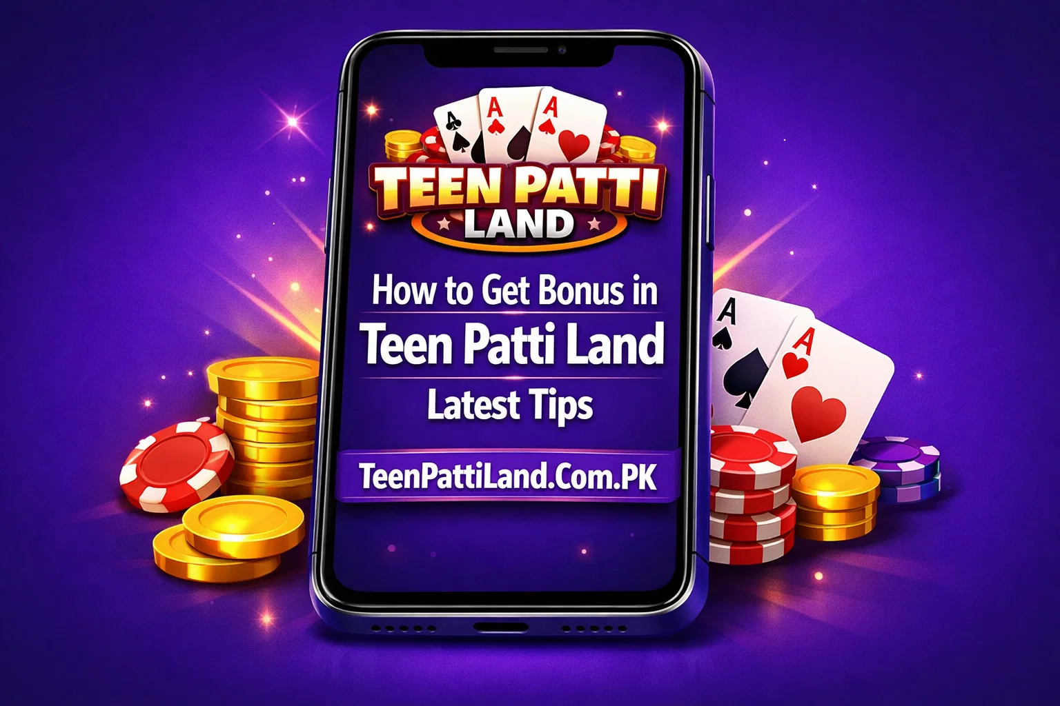How to Get Bonus in Teen Patti Land