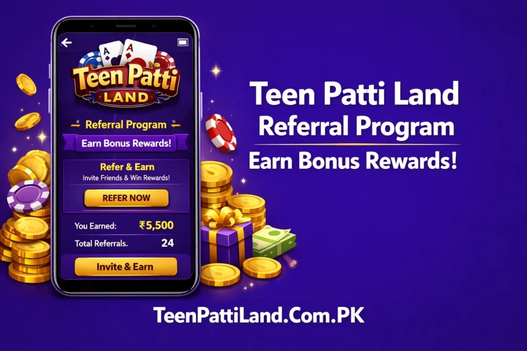 Teen Patti Land Referral Program